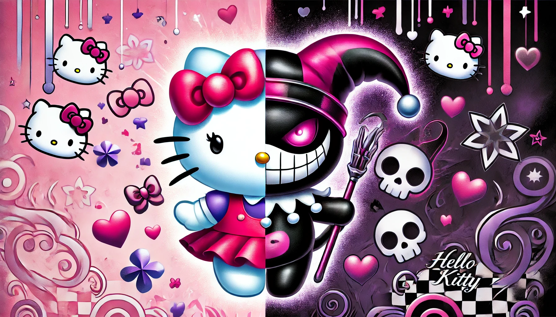 kuromi:fox5ydxdt58= hello kitty