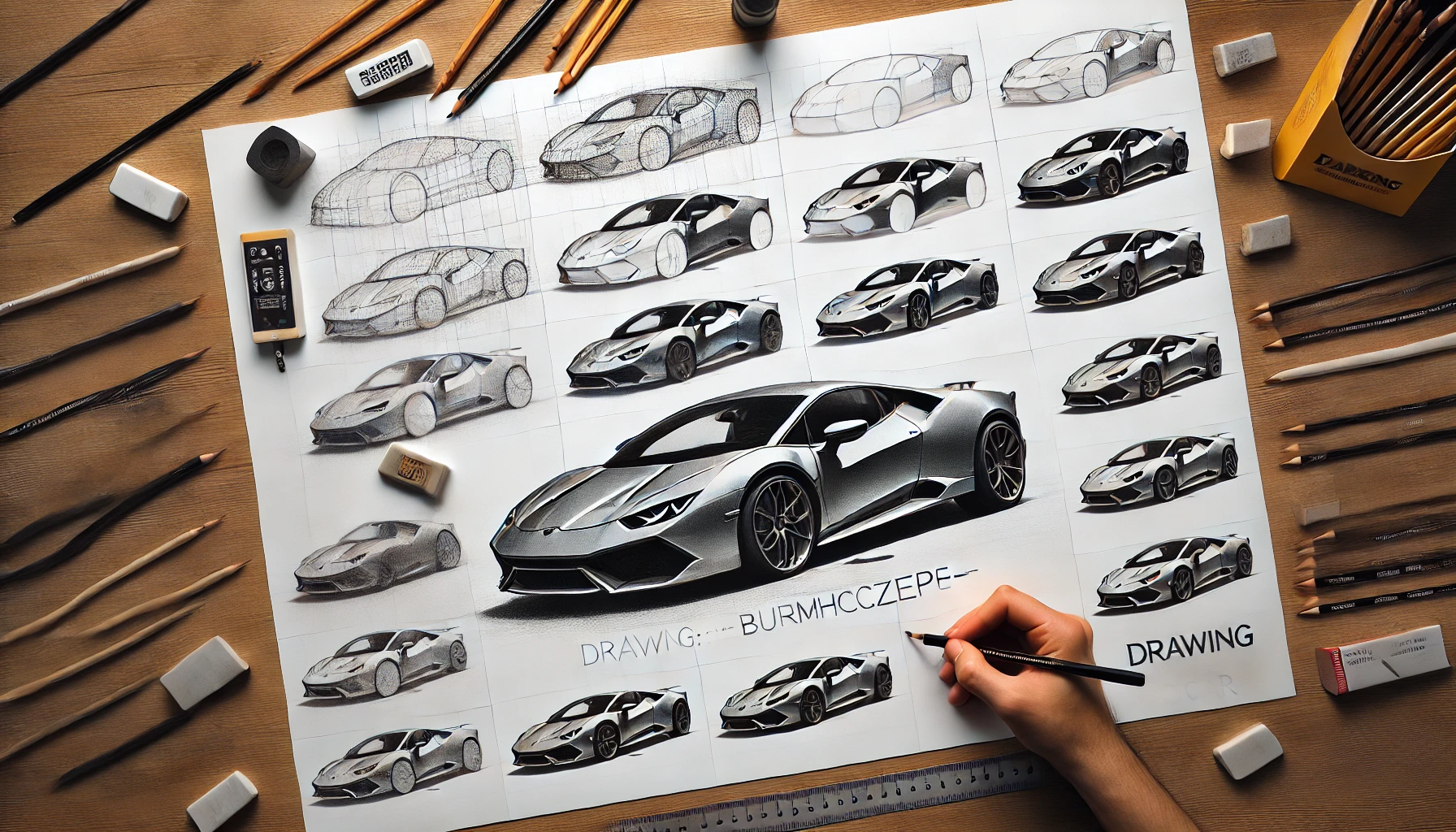 Mastering Drawing:burmhcczepe= Car Techniques for Realistic Art